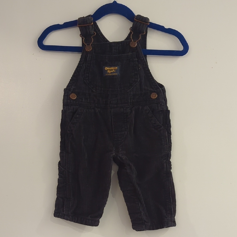 Vintage Oshkosh B'gosh Corduroy Overalls 6 Months